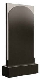 Модель памятника №57 вертикальный, современный, прямоугольный, мужской